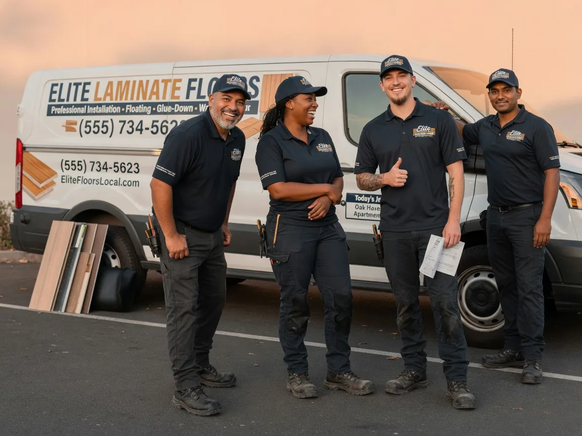 Laminate flooring installation company in Bruce, WI